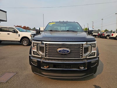 2022 Ford F-450SD Platinum