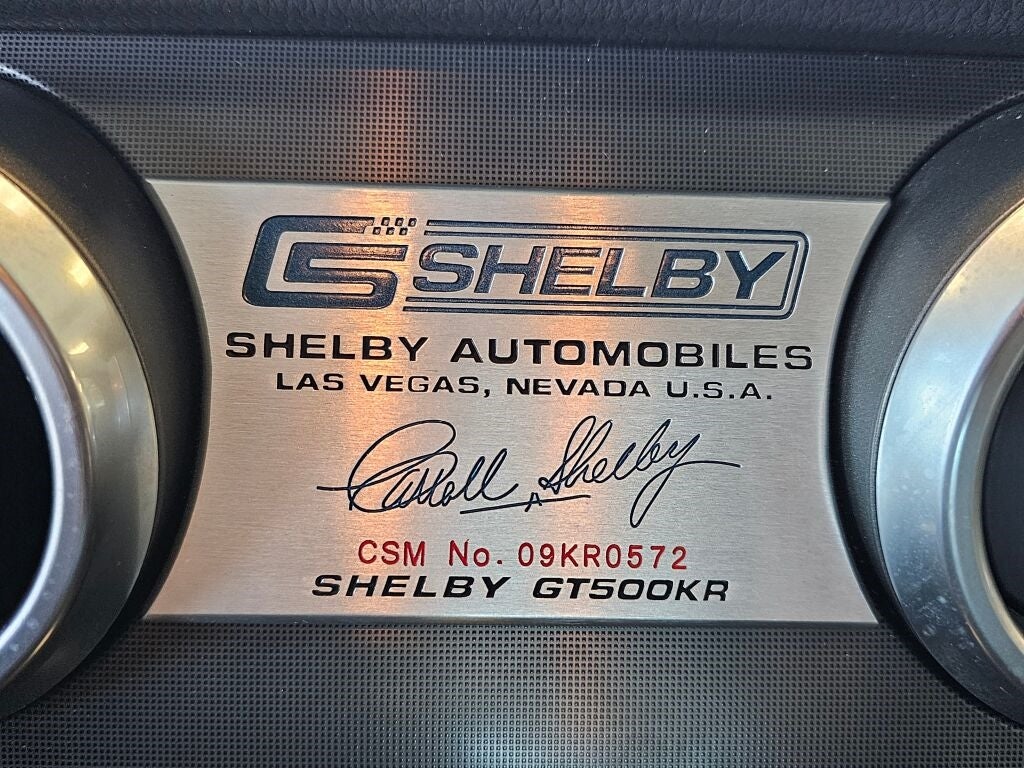 2009 Ford Mustang SHELBY GT500 KR