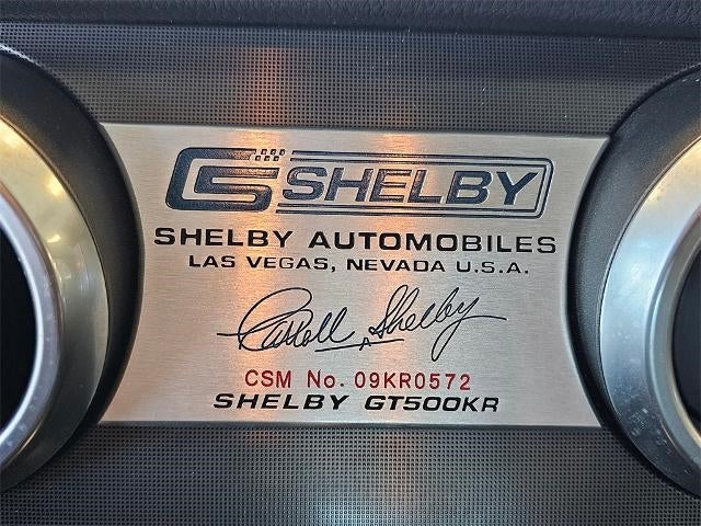 2009 Ford Mustang SHELBY GT500 KR