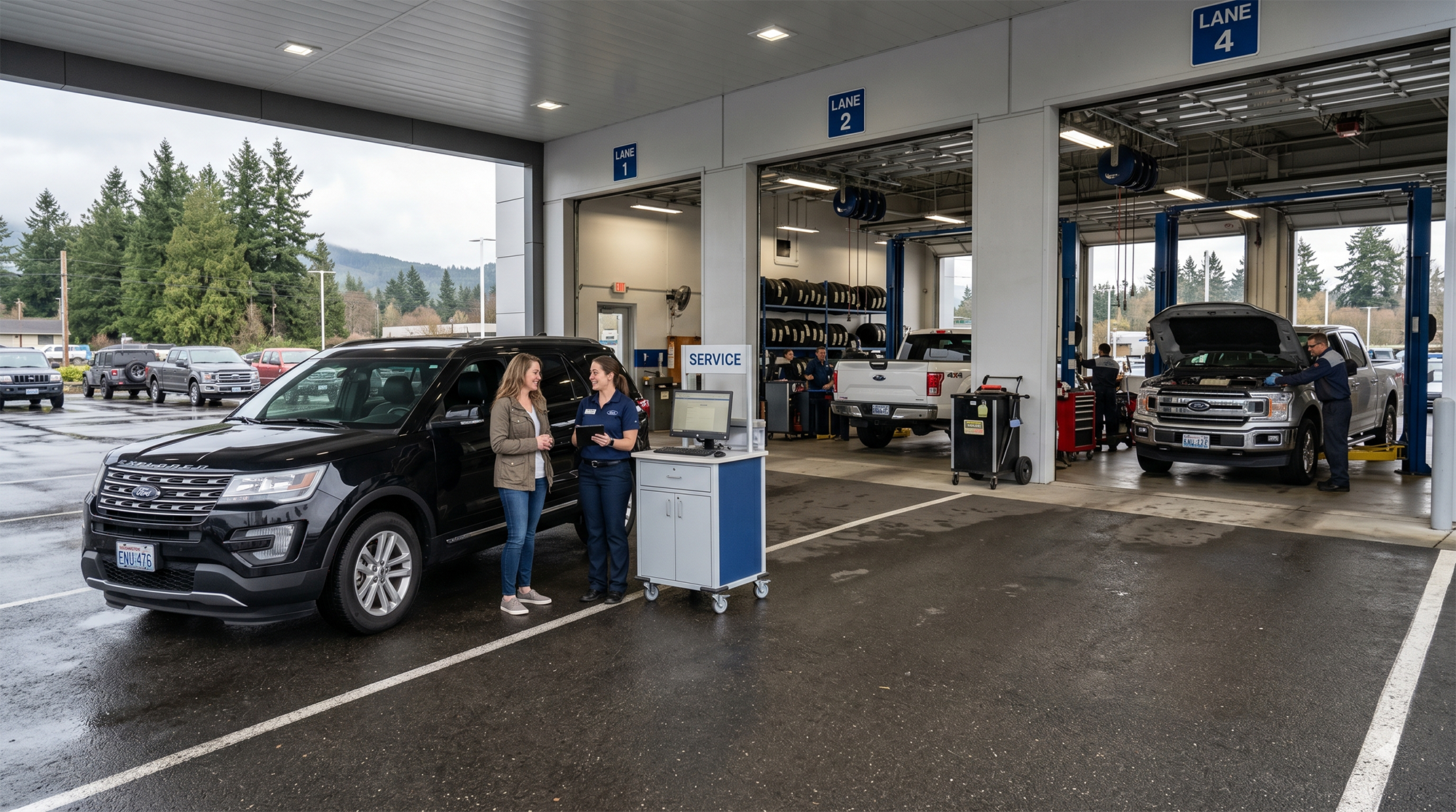 Ford maintenance services at Fugate Ford in Enumclaw, WA