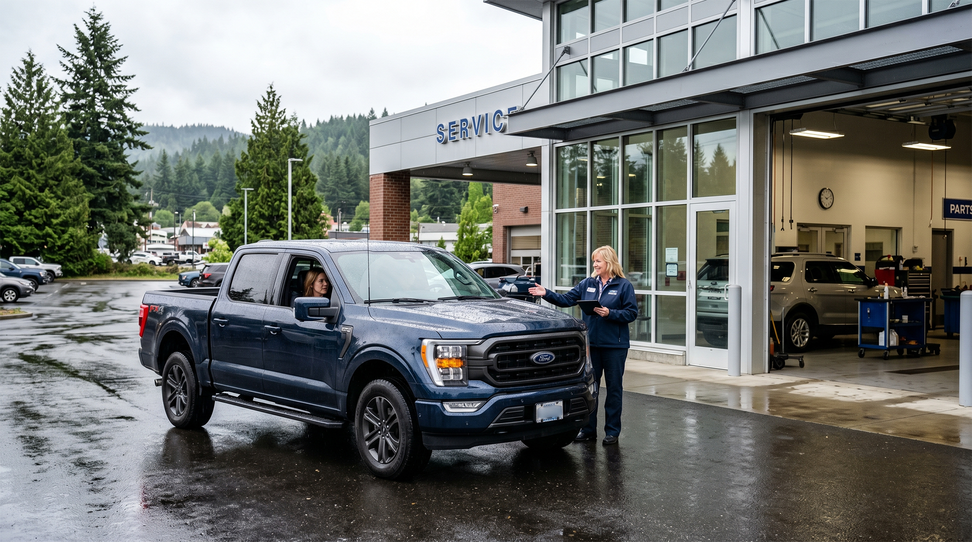 Ford transmission service at Fugate Ford in Enumclaw, WA
